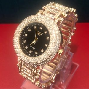 Brand New With Original Box 14K Gold Plated Watch